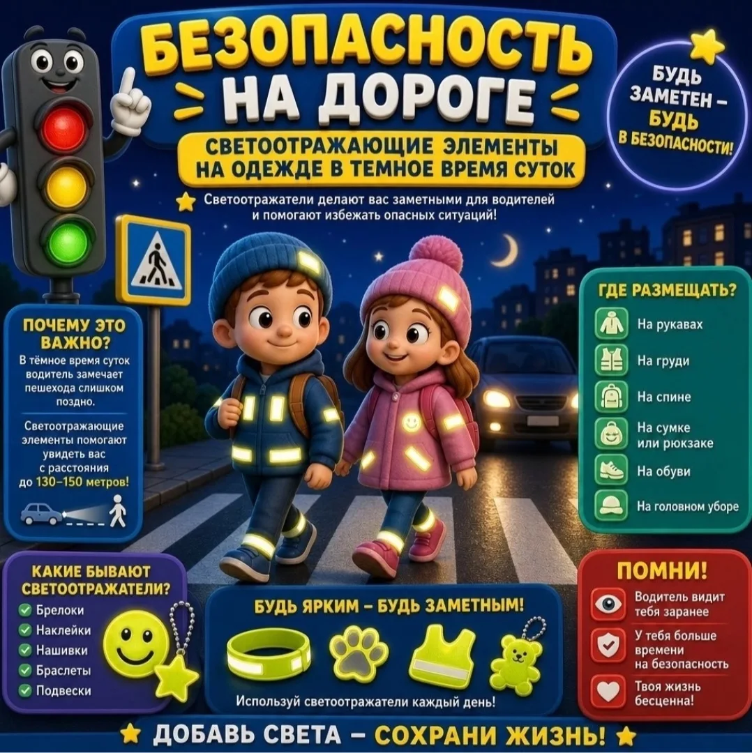☀️🍂 Осень близко: время позаботиться о безопасности на дорогах! 🍂☀️