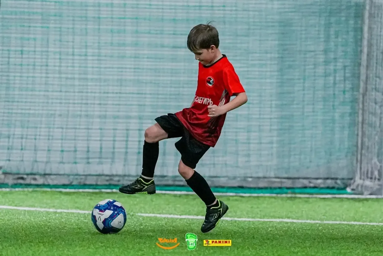⚽️ Участие в футбольном турнире ⚽️  04 апреля 2026 года школьный футбольный клуб "Снегирь", игроки 2