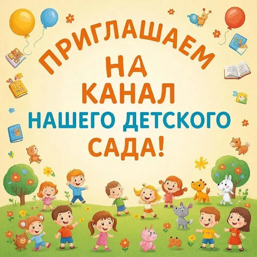Добрый день, уважаемые подписчики! Рады приветствовать вас на канале нашего детского сада. Здесь мы 