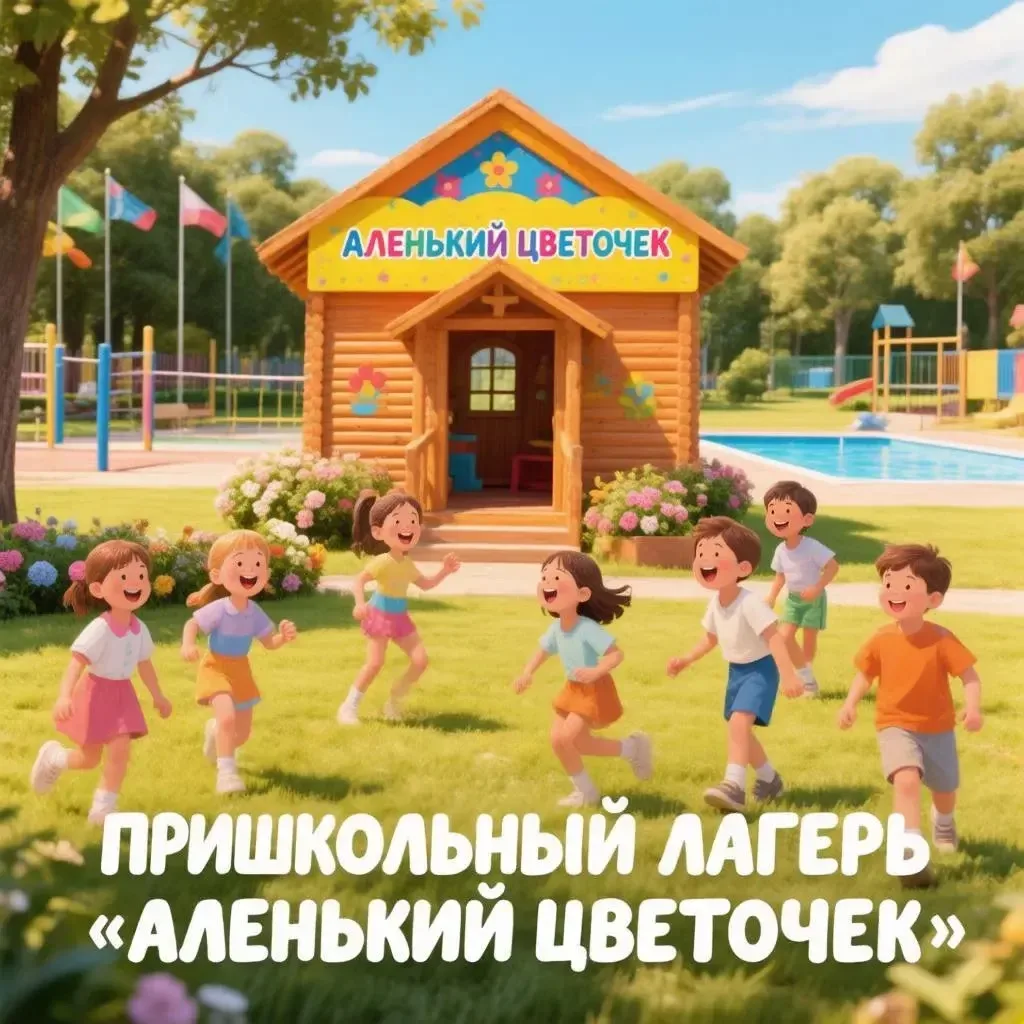 📅 01.06.2026 — первый день в пришкольном лагере «Аленький цветочек»! 🏕️