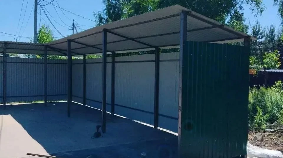 🗑 В Лосино-Петровском обновили две контейнерные площадки