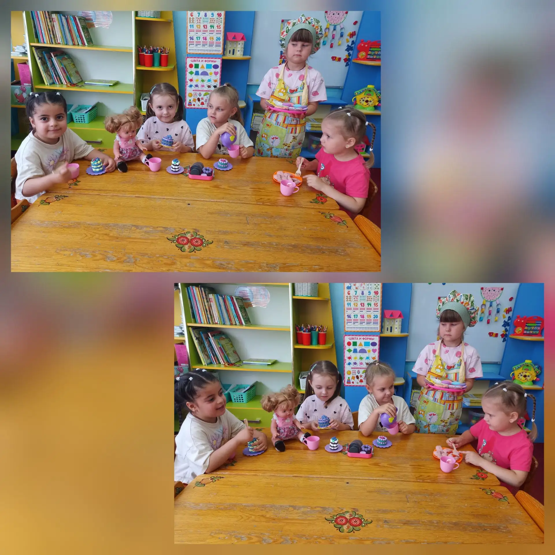 Сладкая фантазия: готовим угощения для кафе из воздушного пластилина.🎂🧁🥮🍪🍩🍭