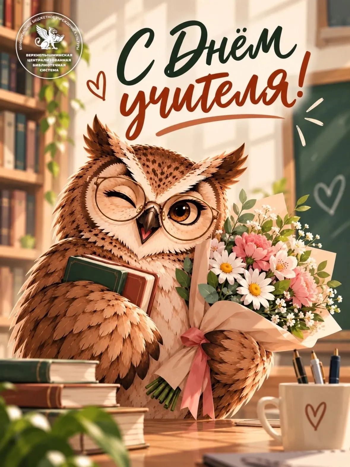 📚 С Днём учителя!