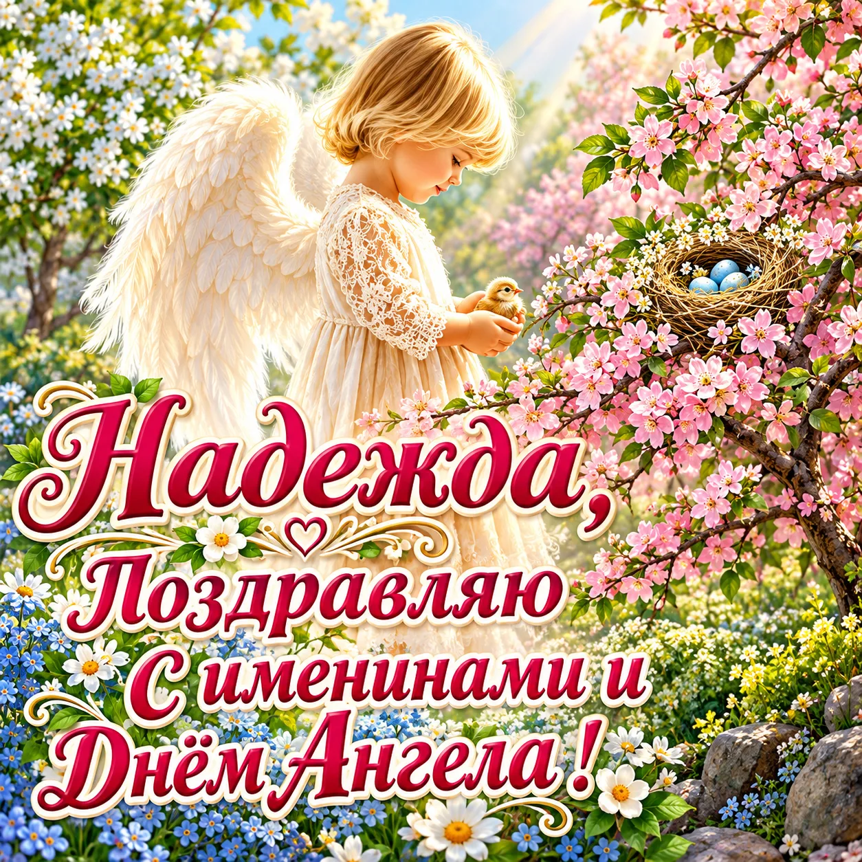 С именинами, Надежда! 🌹