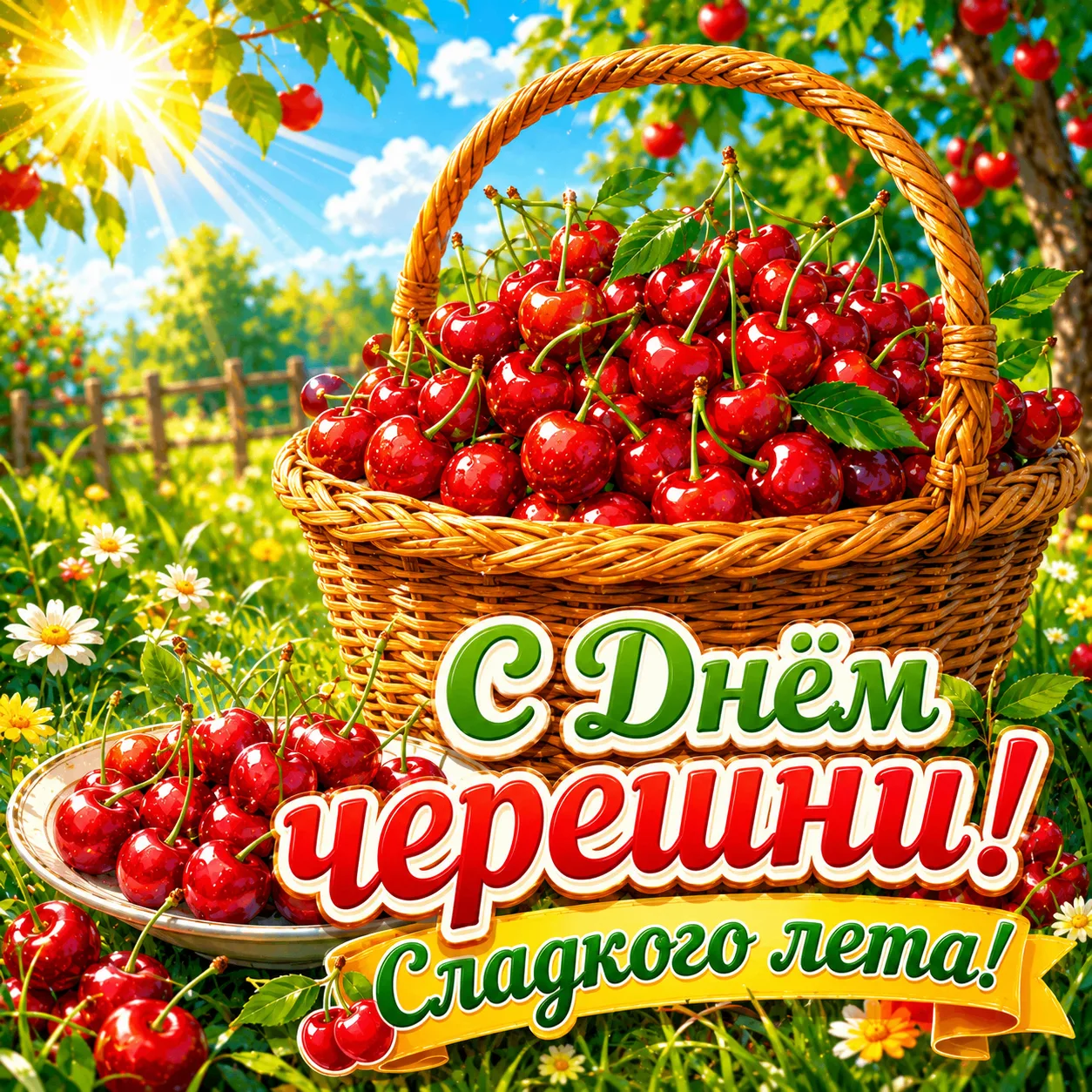 🍒 С Днём черешни!