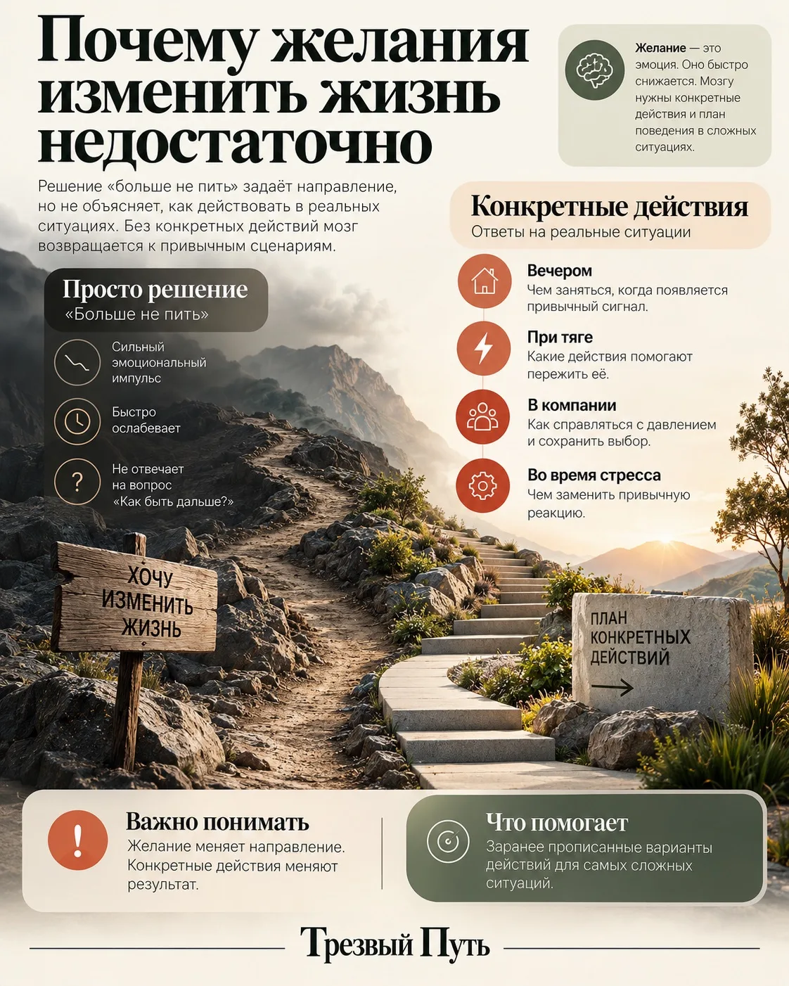 «Я решил больше не пить». Человек произносит это и считает, что главное уже сделано. Но...