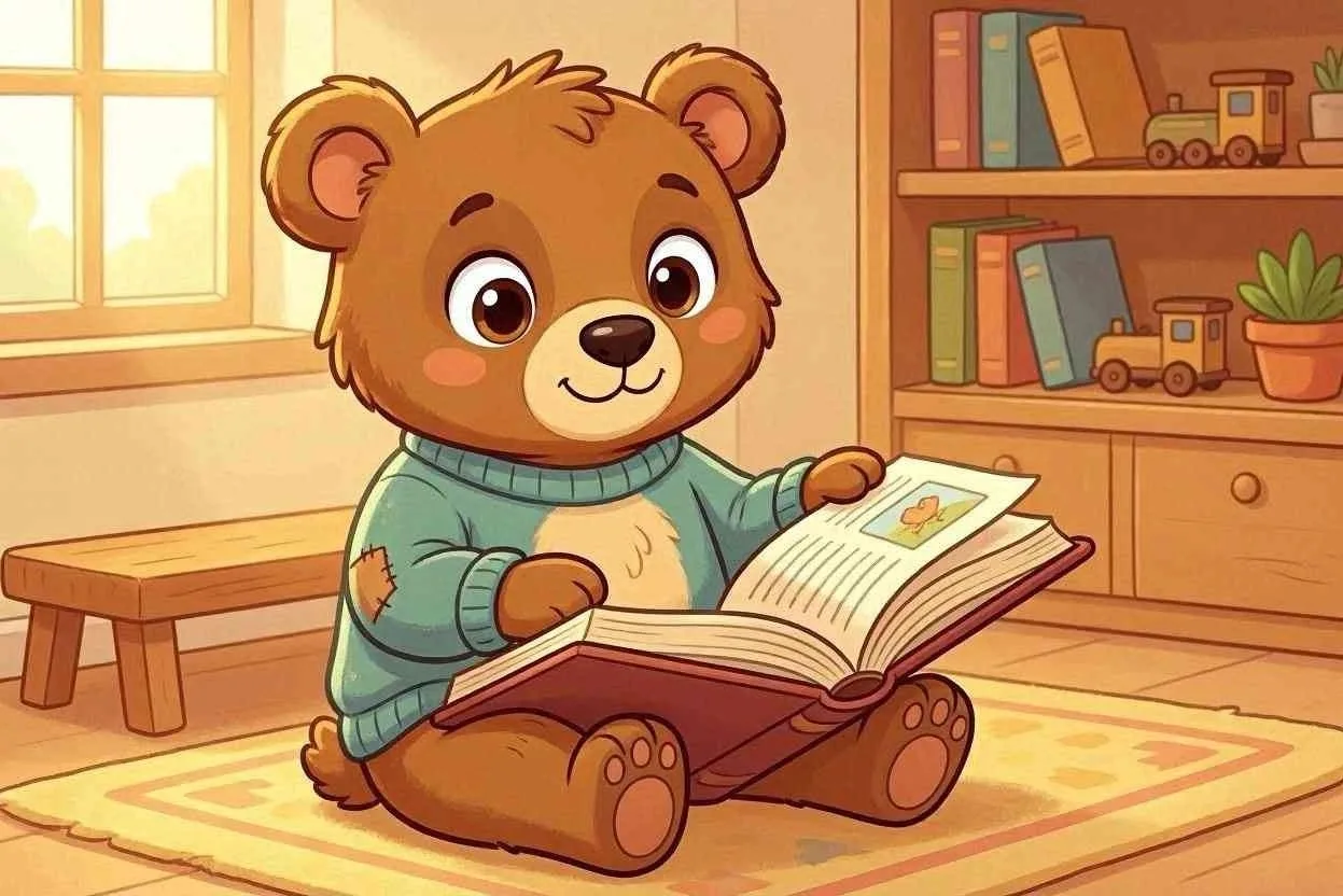 📚 Сказка о медвежонке Тимоше и волшебной книге