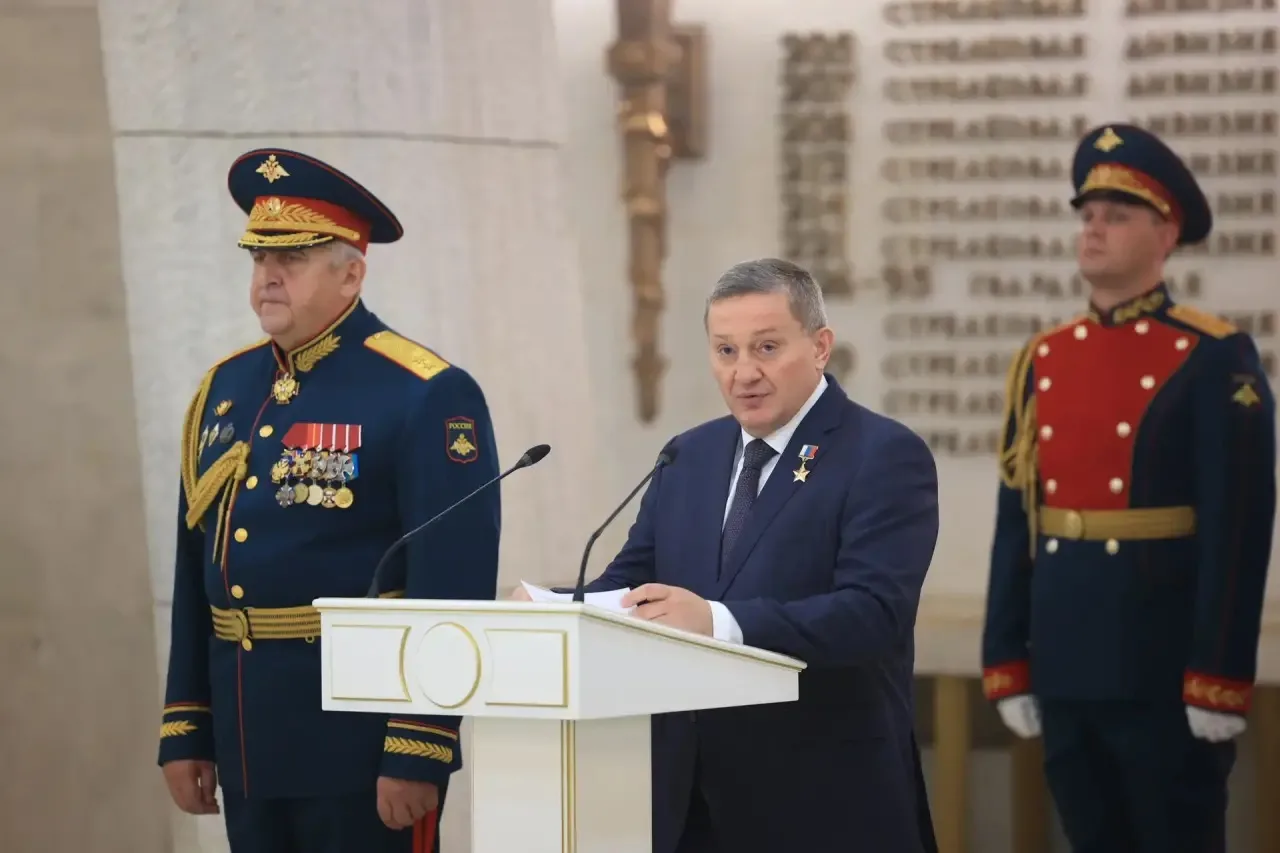 В Триумфальном зале музея-панорамы «Сталинградская битва» прошла церемония награждения воинских част