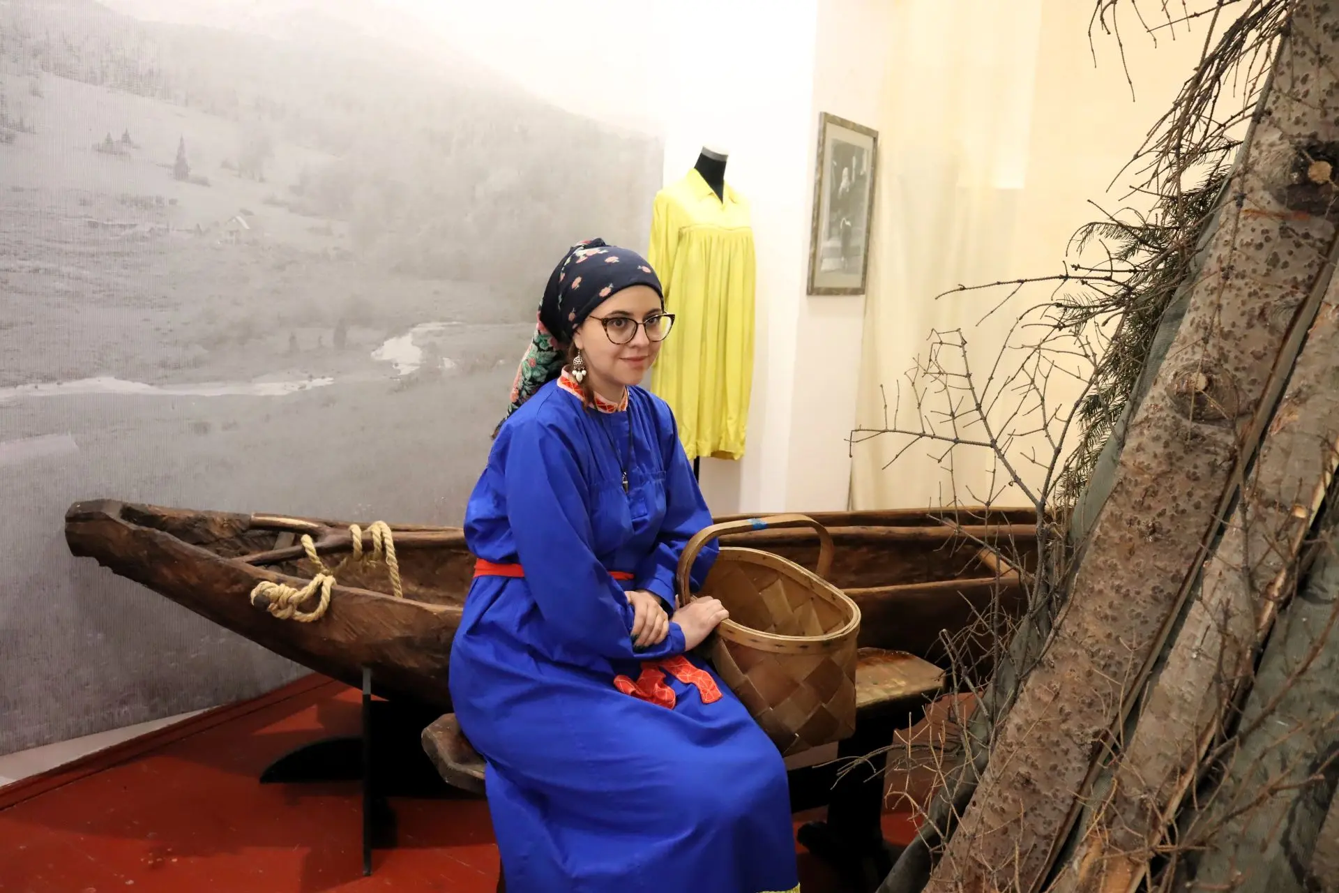 ⚡️Сегодня в «Кузнецкой крепости» открылась новая выставка «В шорском улусе». Она знаком...