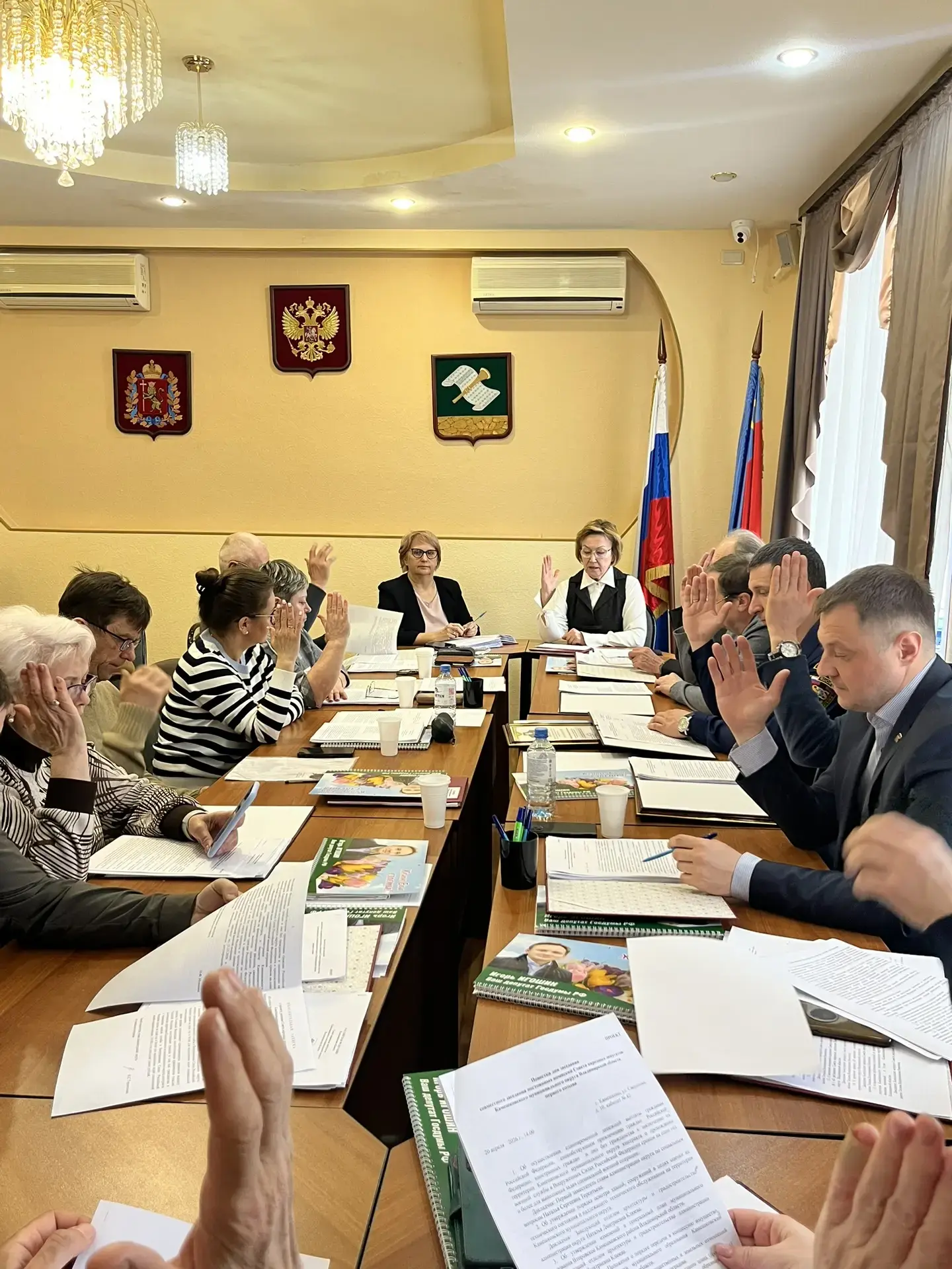 ✅ Состоялось совместное заседание постоянных комиссий Совета народных депутатов Камешковского муници