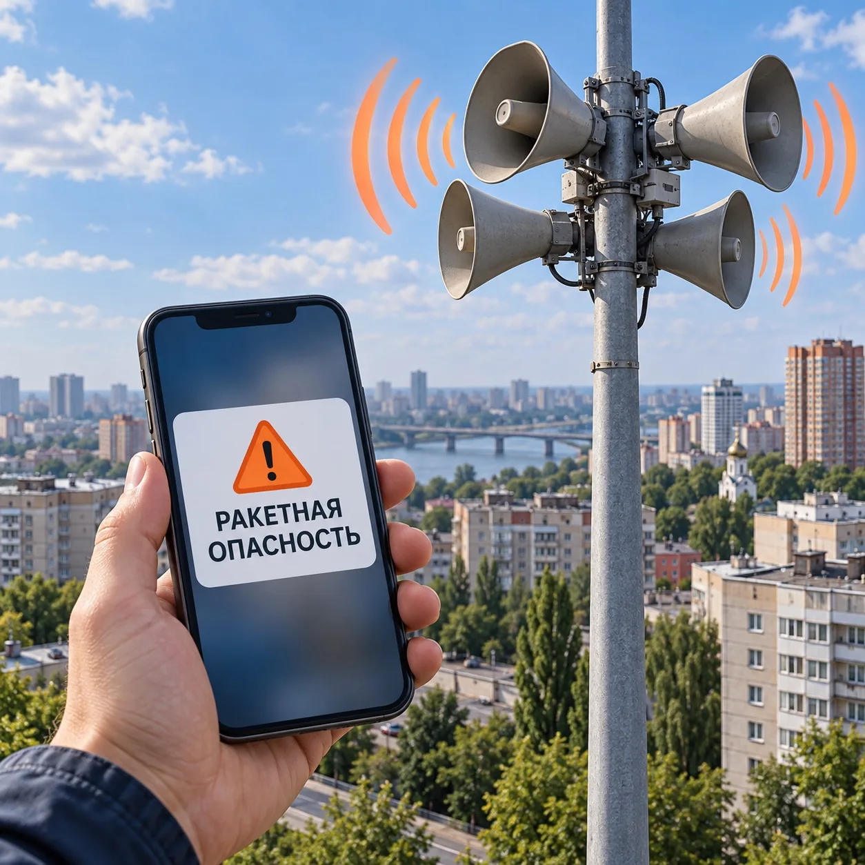 🔊 При ракетной опасности сирены будут включать по всей Ростовской области