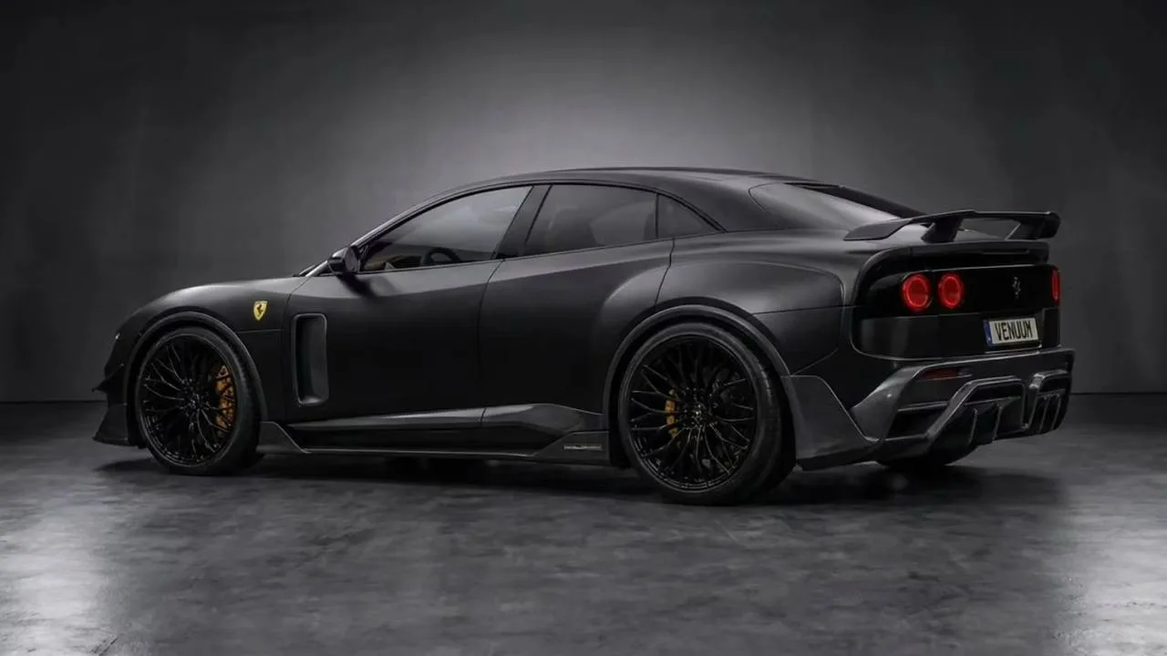 Дизайн Ferrari Luce начали переделывать ещё до старта продаж — тюнер из Дубая показал агрессивный об