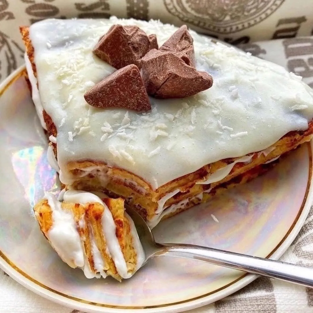 Рекомендации: Десерты, выпечка, перекусы, добавки
 
Вкусный низкокалорийный торт
 
Десерт
 
Для корж