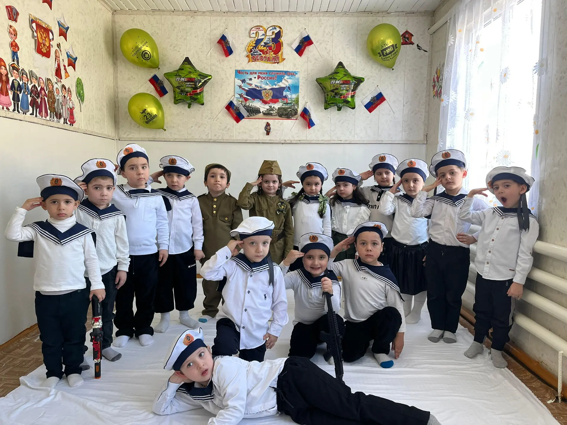 С Днём защитника Отечества! Желаю уверенности, силы характера и успехов во всех начинан...