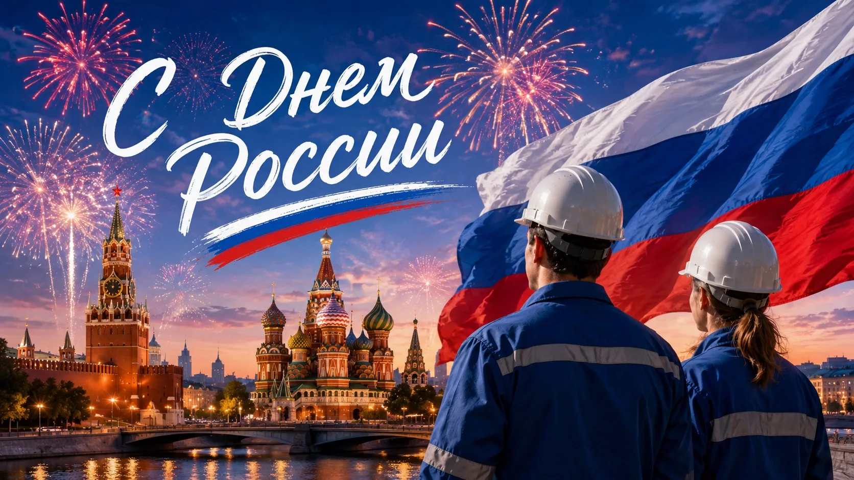 🇷🇺  С Днём России!

12 июня - праздник, который объединяет миллионы людей.

☝️  Пусть каждый день,