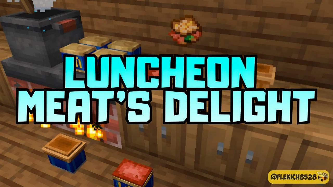 🎮Мясные консервы

Luncheon Meat 's Delight — это аддон, который добавляет в мир мясные консервы и д