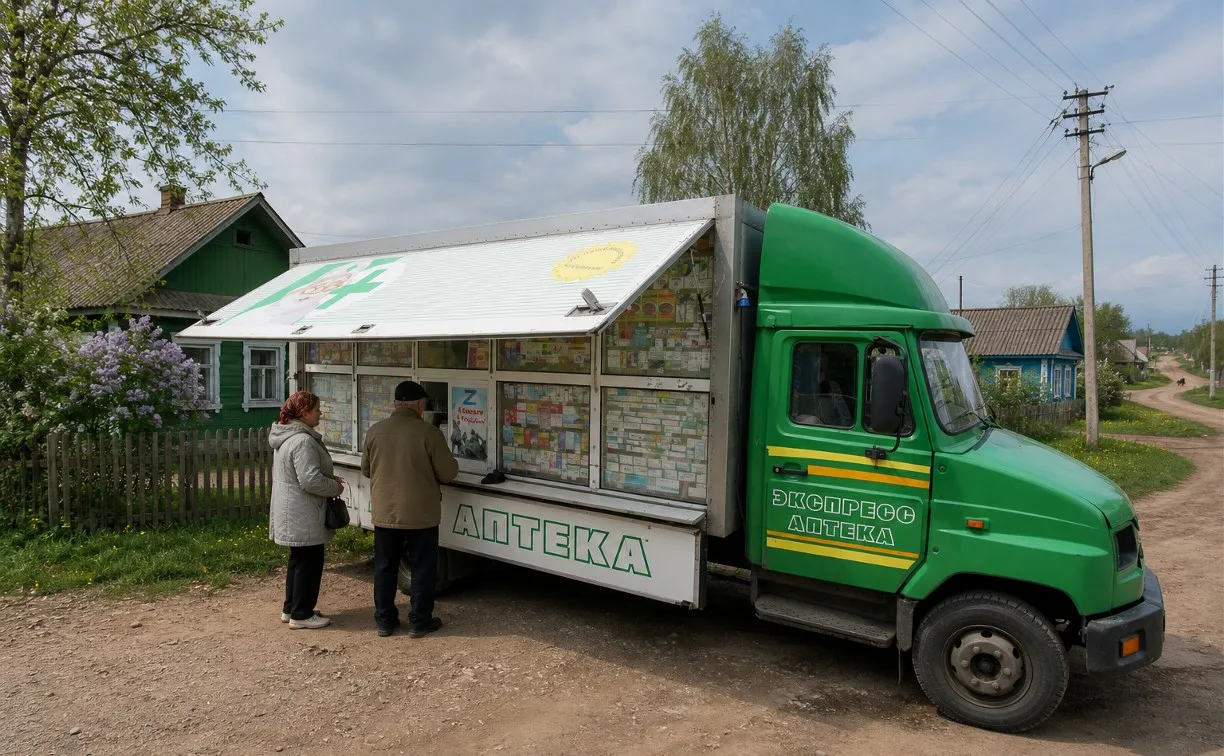 Передвижные аптеки в селах

Эксперимент по розничной продаже лекарств в передвижных аптечных пунктах