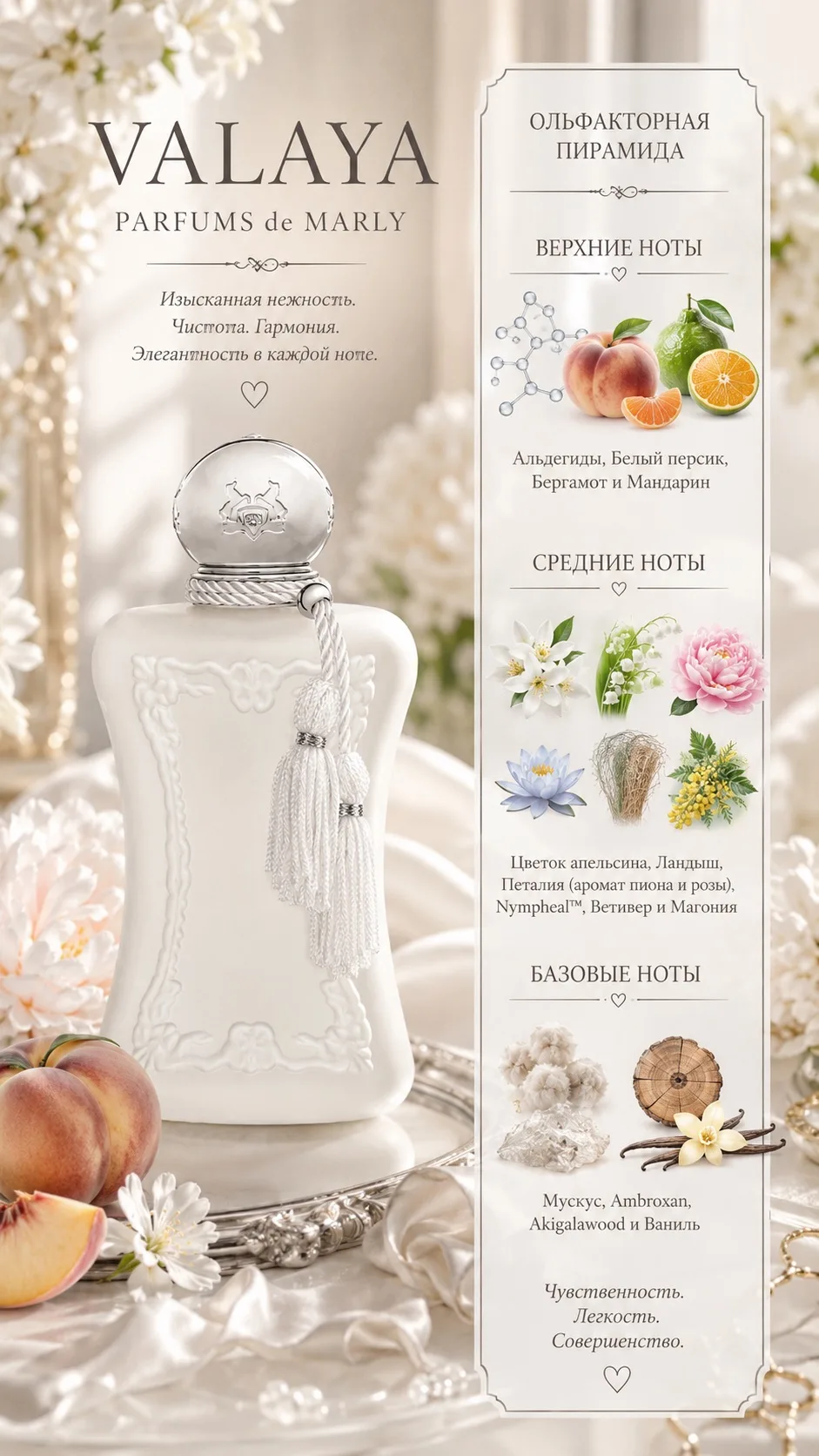 Безупречная белая рубашка во флаконе: Parfums de Marly Valaya ✨