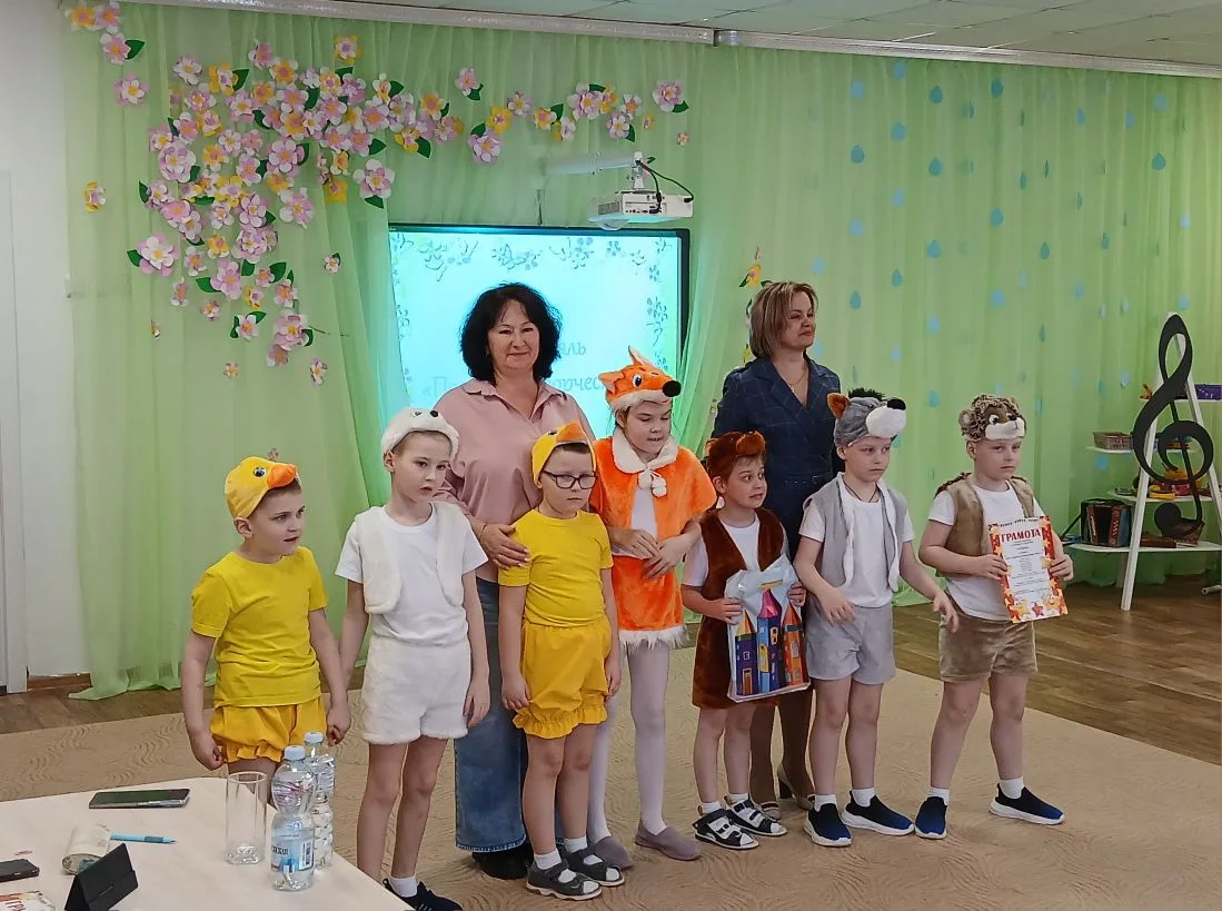 Поздравляем  с победой в городском фестивале детского творчества.  Театрализованная пос...