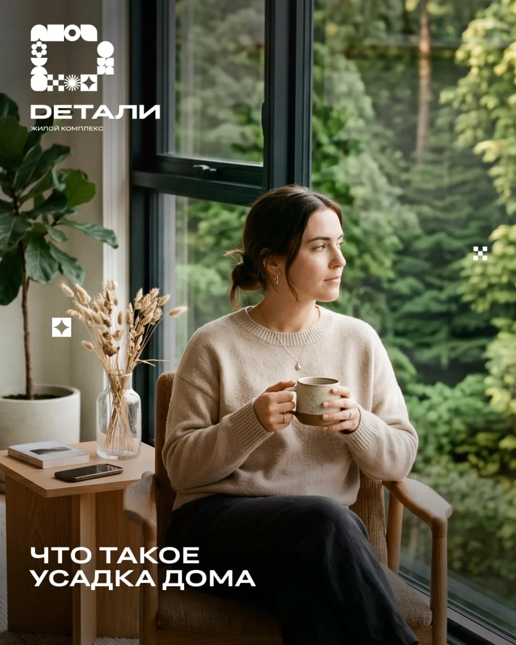 А правда, что новый дом может треснуть при усадке?