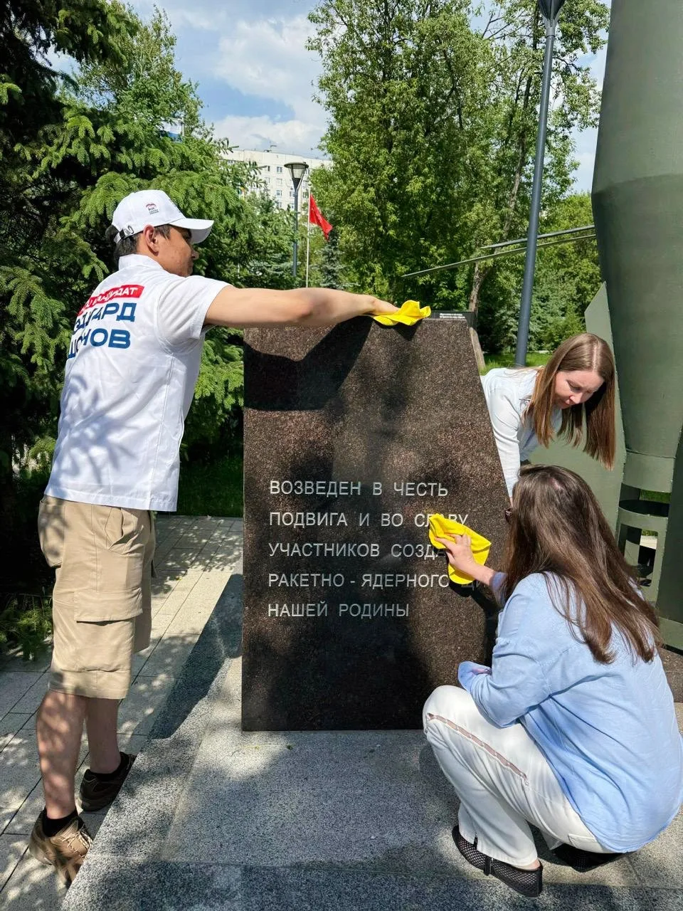 Сквер имени Героя Советского Союза Федора Полетаева – одно из любимых мест отдыха жител...