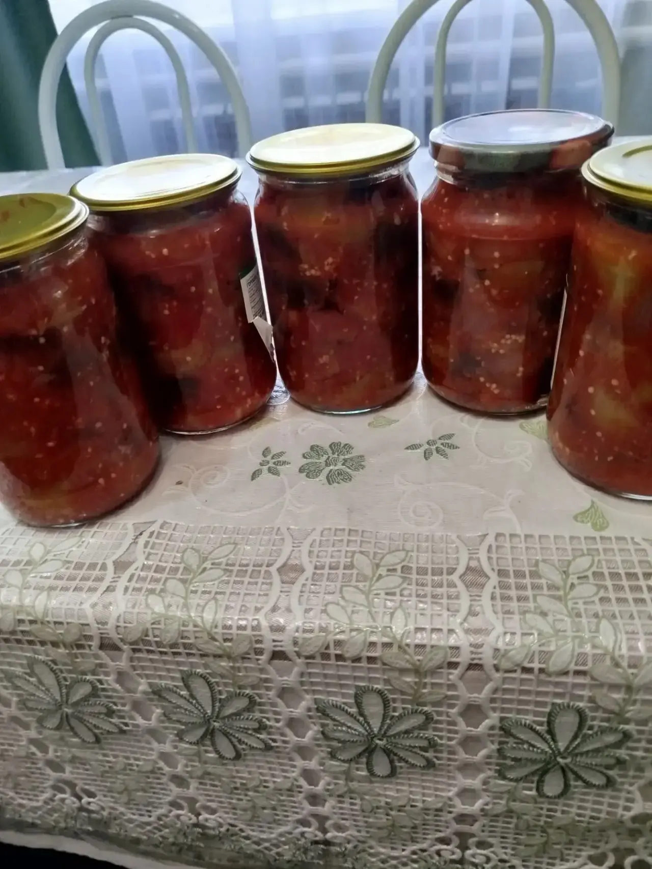 ЛЕЧО НА ЗИМУ ИЗ БАКЛАЖАНОВ