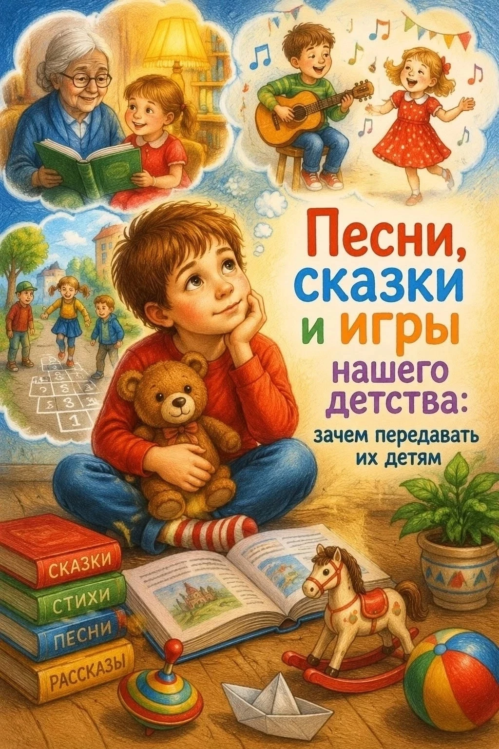 Песни, сказки и игры нашего детства.