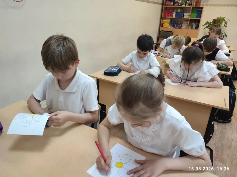 #Школа22 #ТакойДень  В Международный день семьи ученики 3Б класса (кл. руководитель Олконина Ж.Е.) с