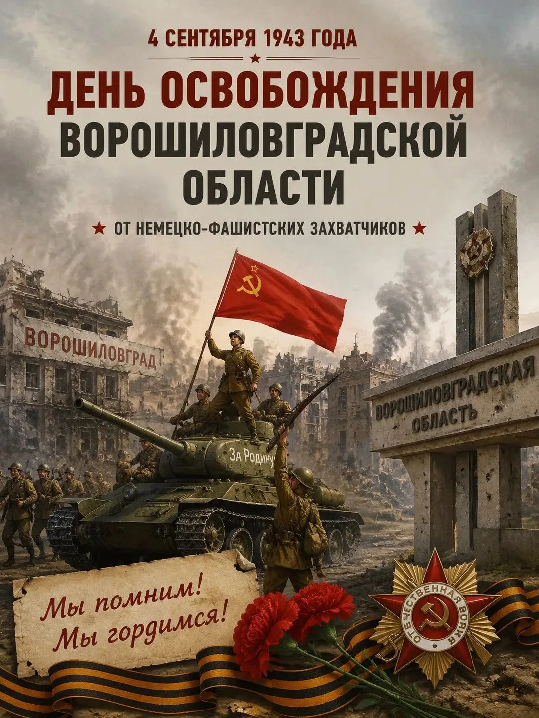 4 сентября 1943 года — памятная дата в нашей истории.