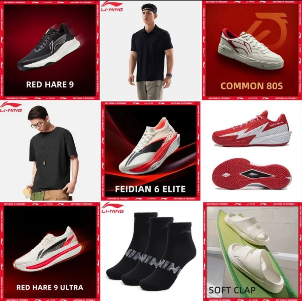 🔴СМОТРИТЕ КАК СКИНУЛИ ЦЕНЫ🔴ХИТ ПРОДАЖ! Мужские беговые кроссовки Li-Ning RED HARE 9 �...
