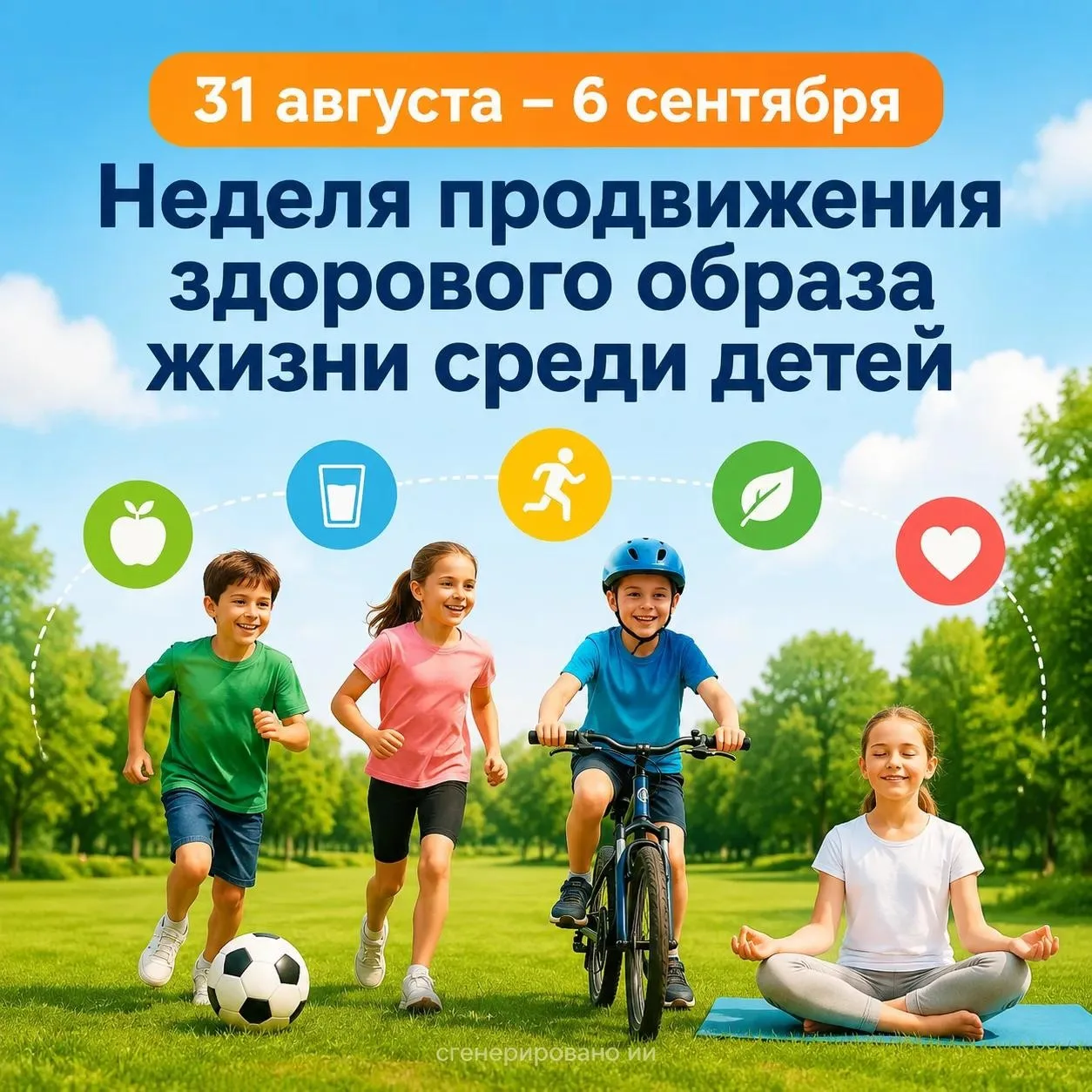 🏥С 31 августа по 6 сентября Министерством здравоохранения Российской Федерации объявле...