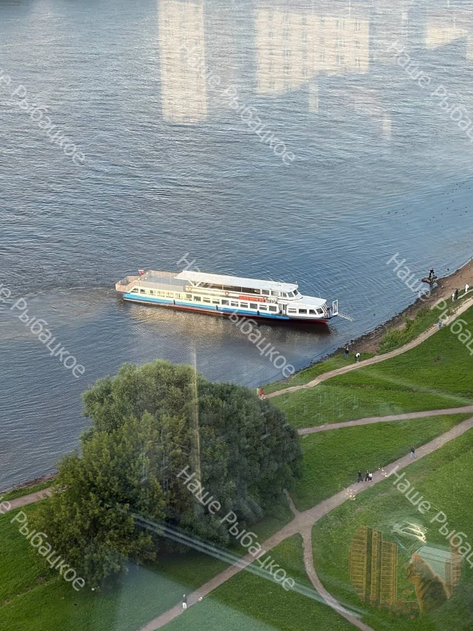 В Рыбацком появилась новая пристань.