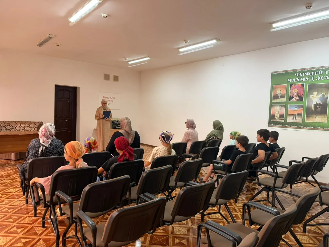 26 августа в 15:00 в репетиционном зале дома культуры села Агишты была организована озн...