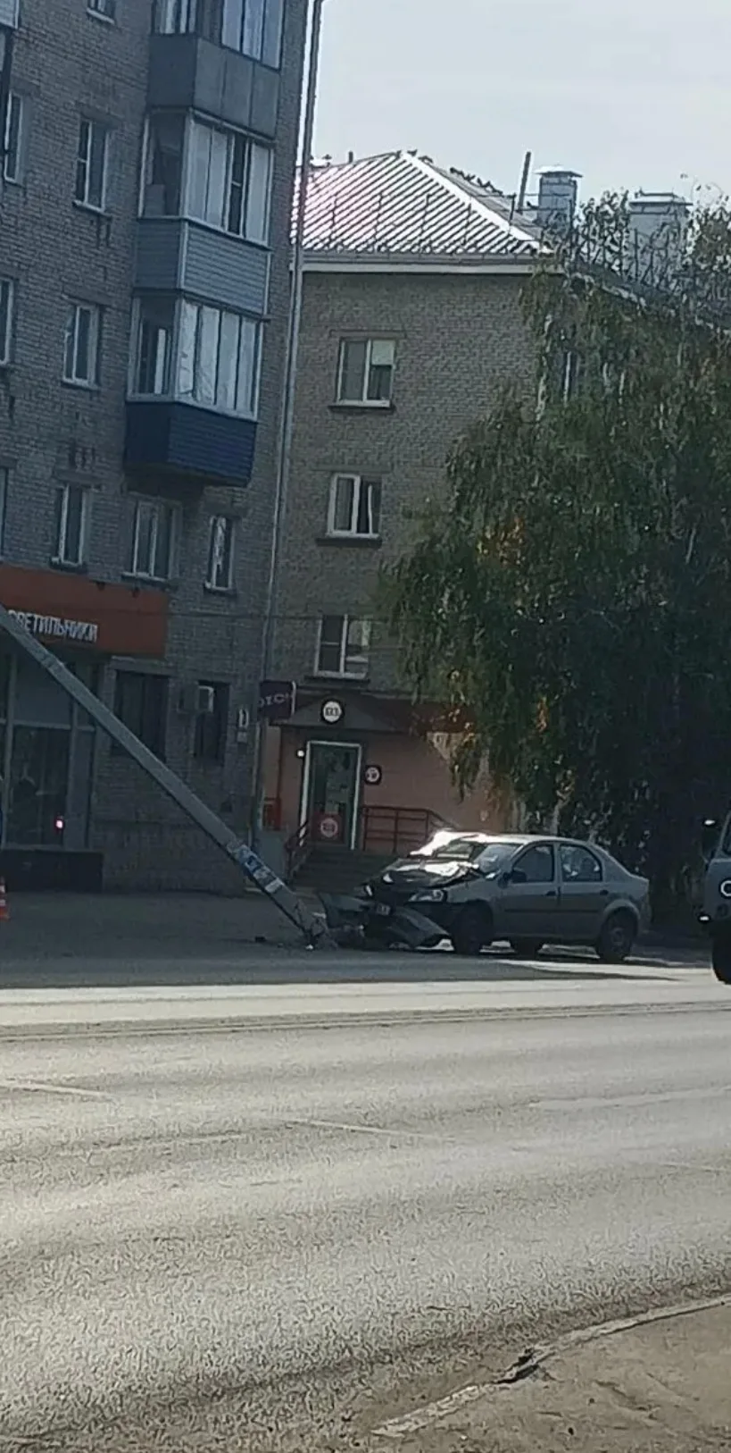 Малое дтп на Октябрьской.
