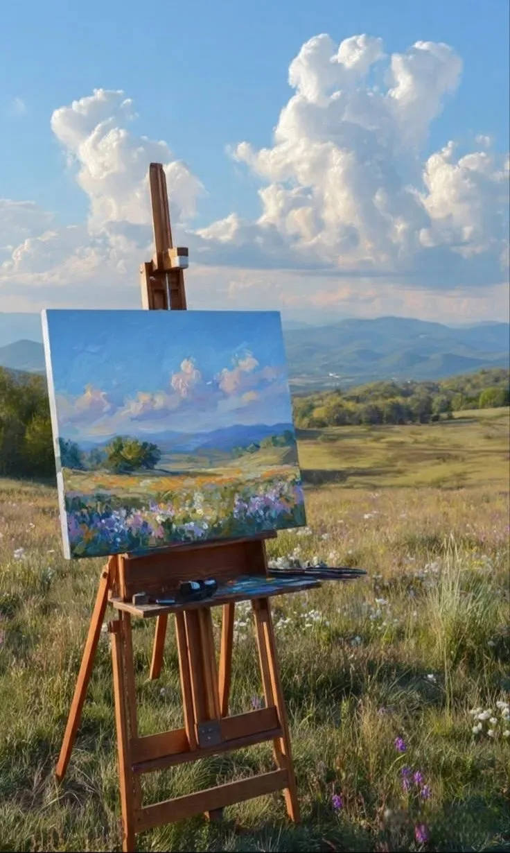 Пленэр: когда искусство выходит на свежий воздух ☀️