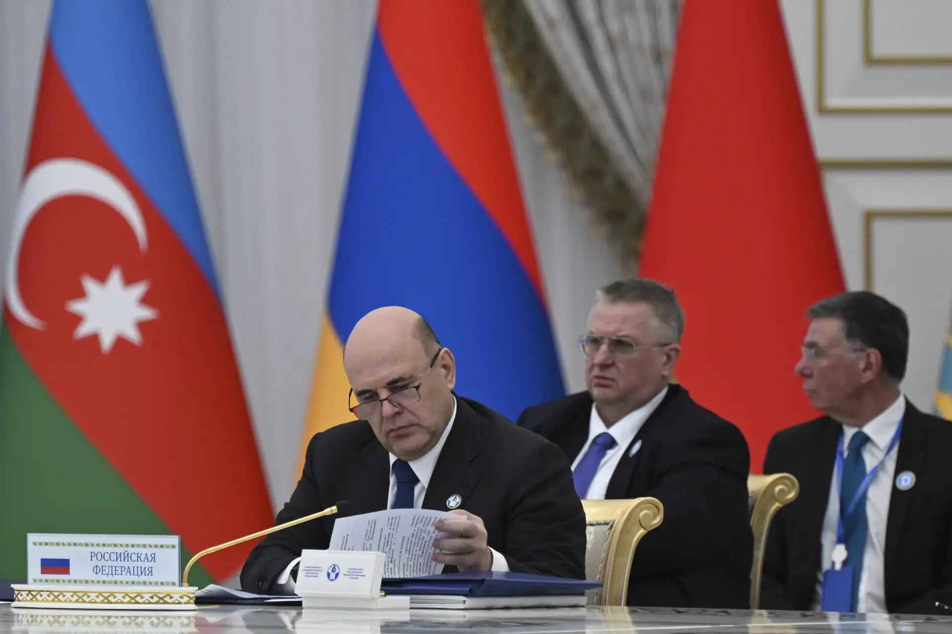 Михаил Мишустин принял участие в заседании Совета глав правительств СНГ в расширенном составе, котор