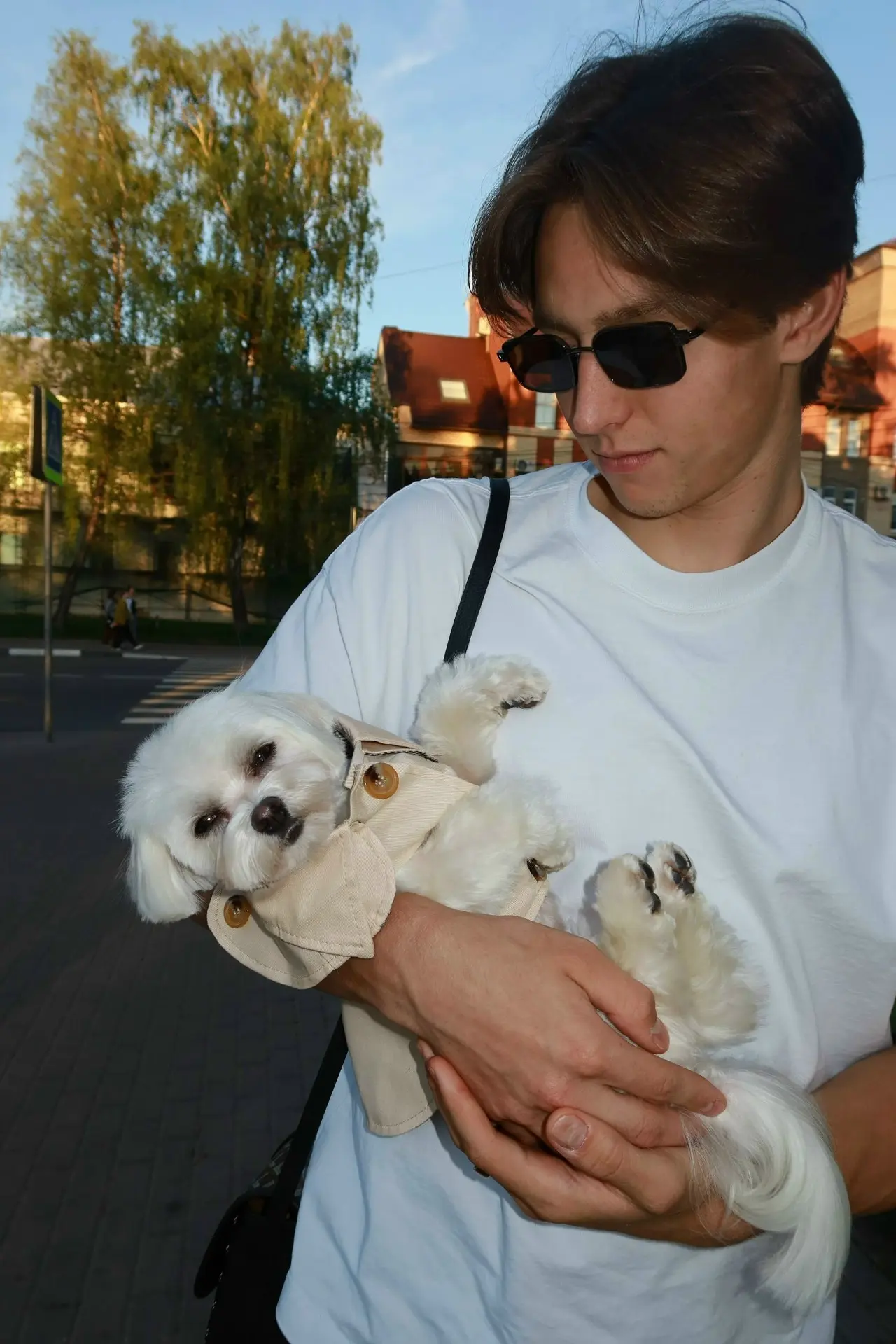 Савелий Коростелев с собакеном Паксли 🐕