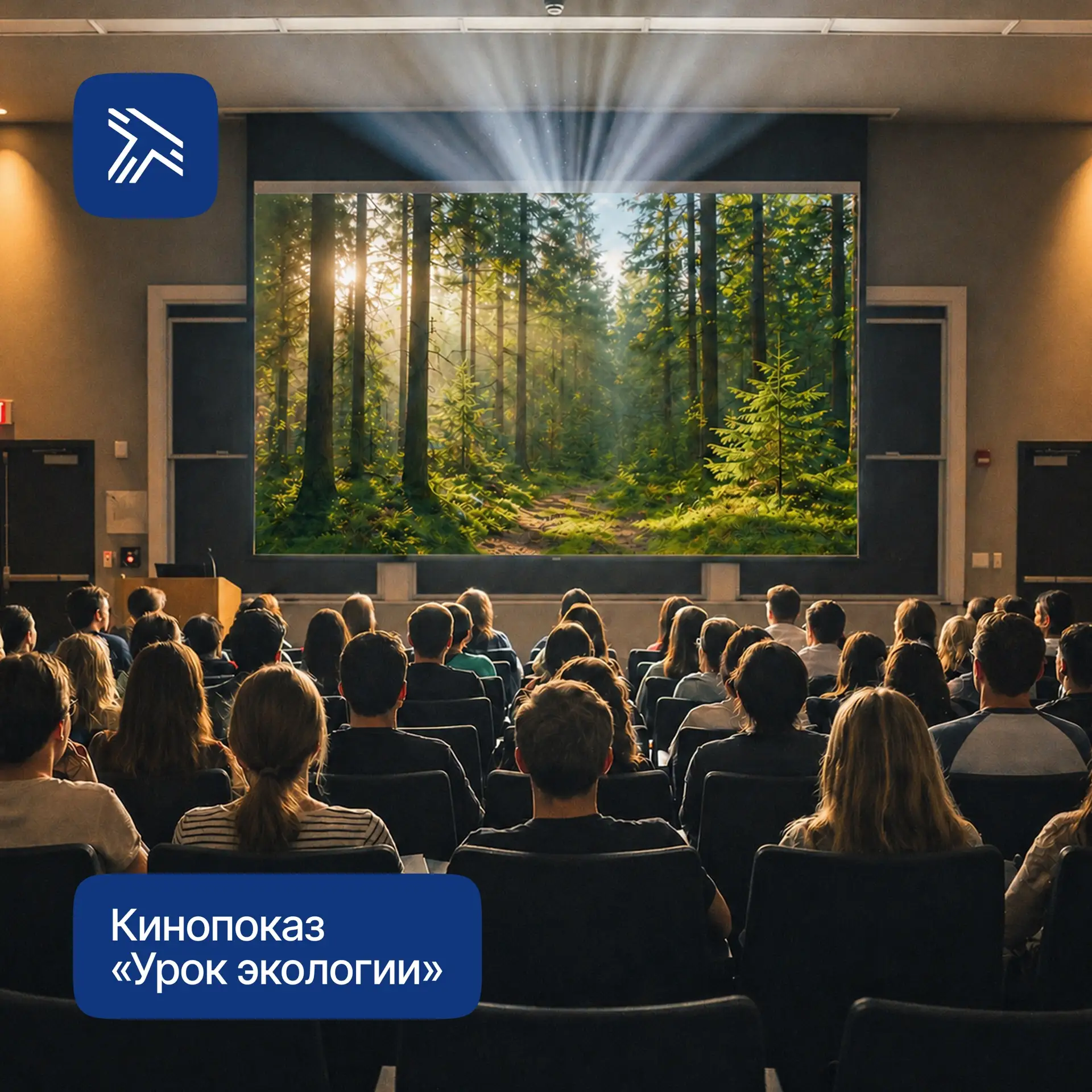 Кинопоказ к месяцу экологии пройдёт 29 апреля.