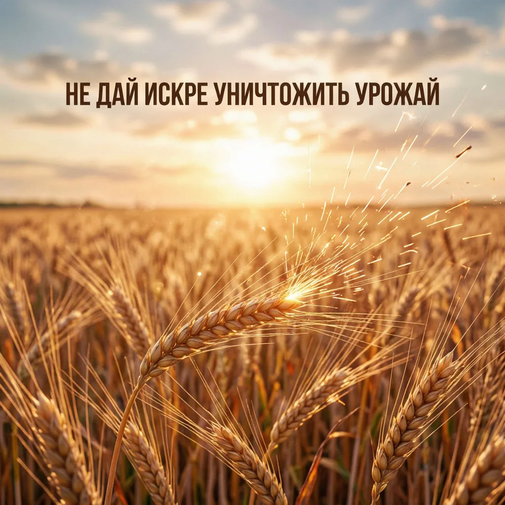 В период уборки урожая и заготовки кормов повышается риск возникновения пожаров. Работн...