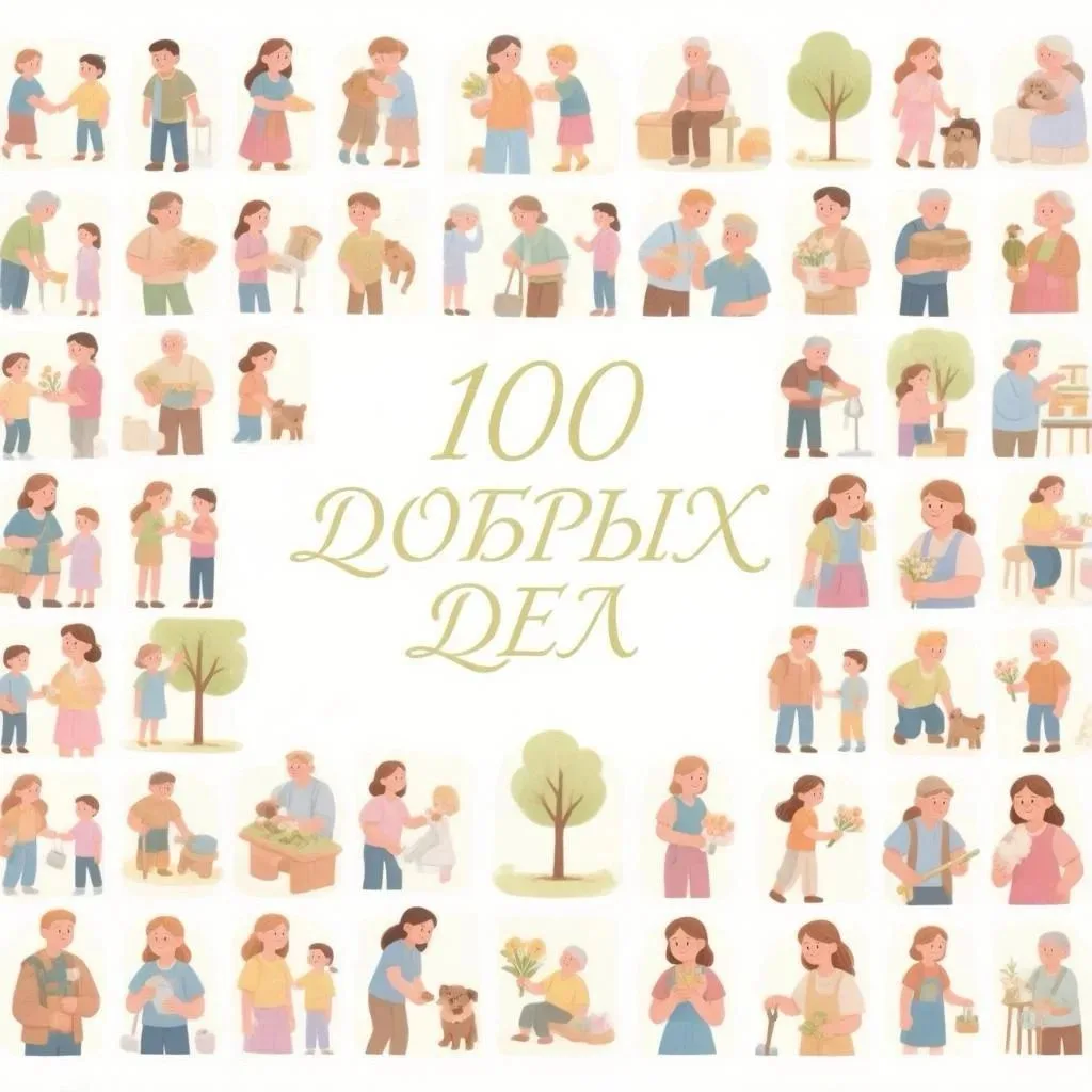 🫶🏻Дорогие родители, приглашаем вас и ваших детей присоединиться к доброй акции «Сто д...