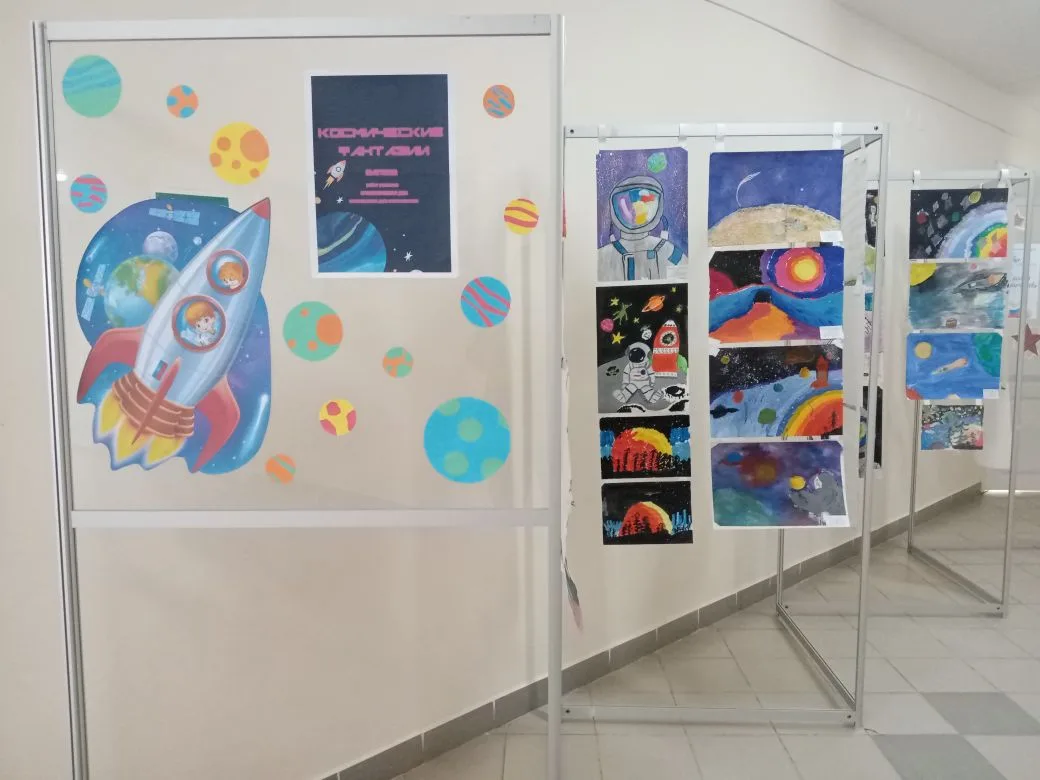 Учащиеся отделения изобразительного искусства Краснохолмской детской школы искусств под...