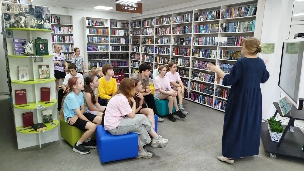 🎉 День книги 
🎉📚📖25 июня стало для наших ребят настоящим приключением, ведь они посетили Асиновс