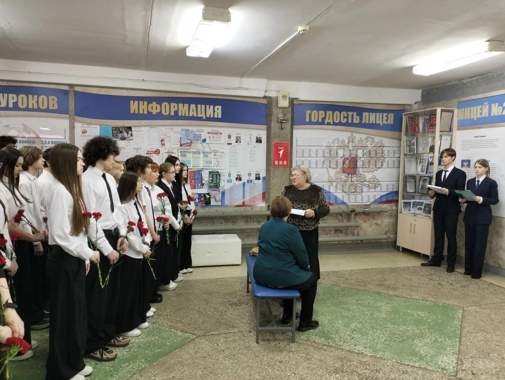 В лицее состоялась Линейка Памяти.🕊️ Сегодня мы вспоминаем выпускника нашего лицея гвардии рядового 