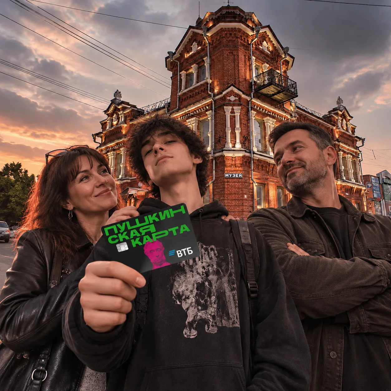 Веди себя культурно всей семьёй