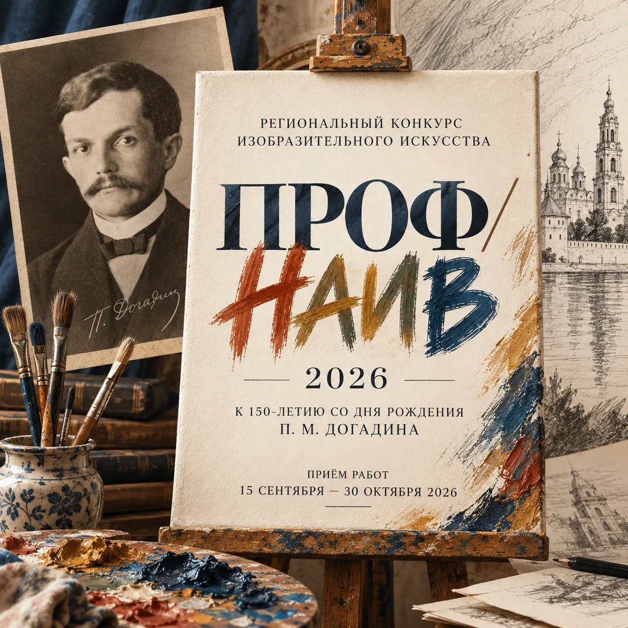 Догадинка приглашает к участию в конкурсе «ПРОФ/НАИВ-2026»📣