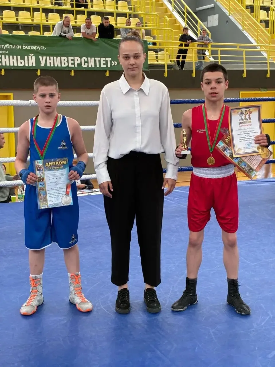 🏆🥊С 5 по 8 мая прошёл республиканский турнир по боксу среди юношей в городе Минске, п...