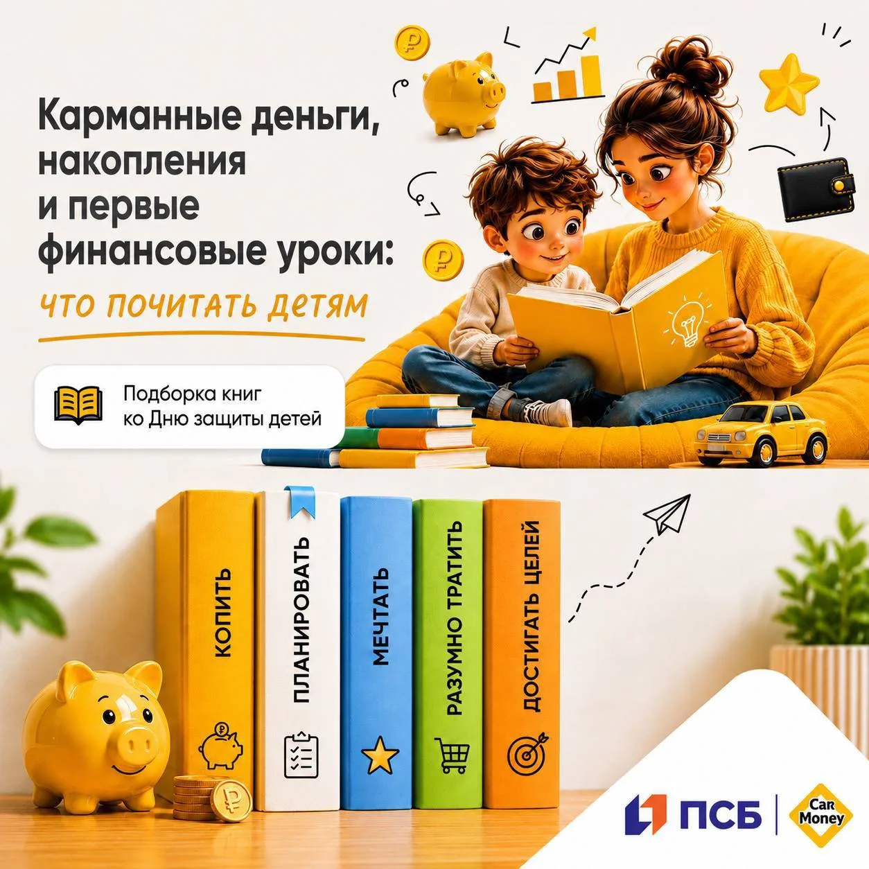 🧸«Мам, а если я не куплю игрушку сегодня, через месяц смогу накопить на большую?»