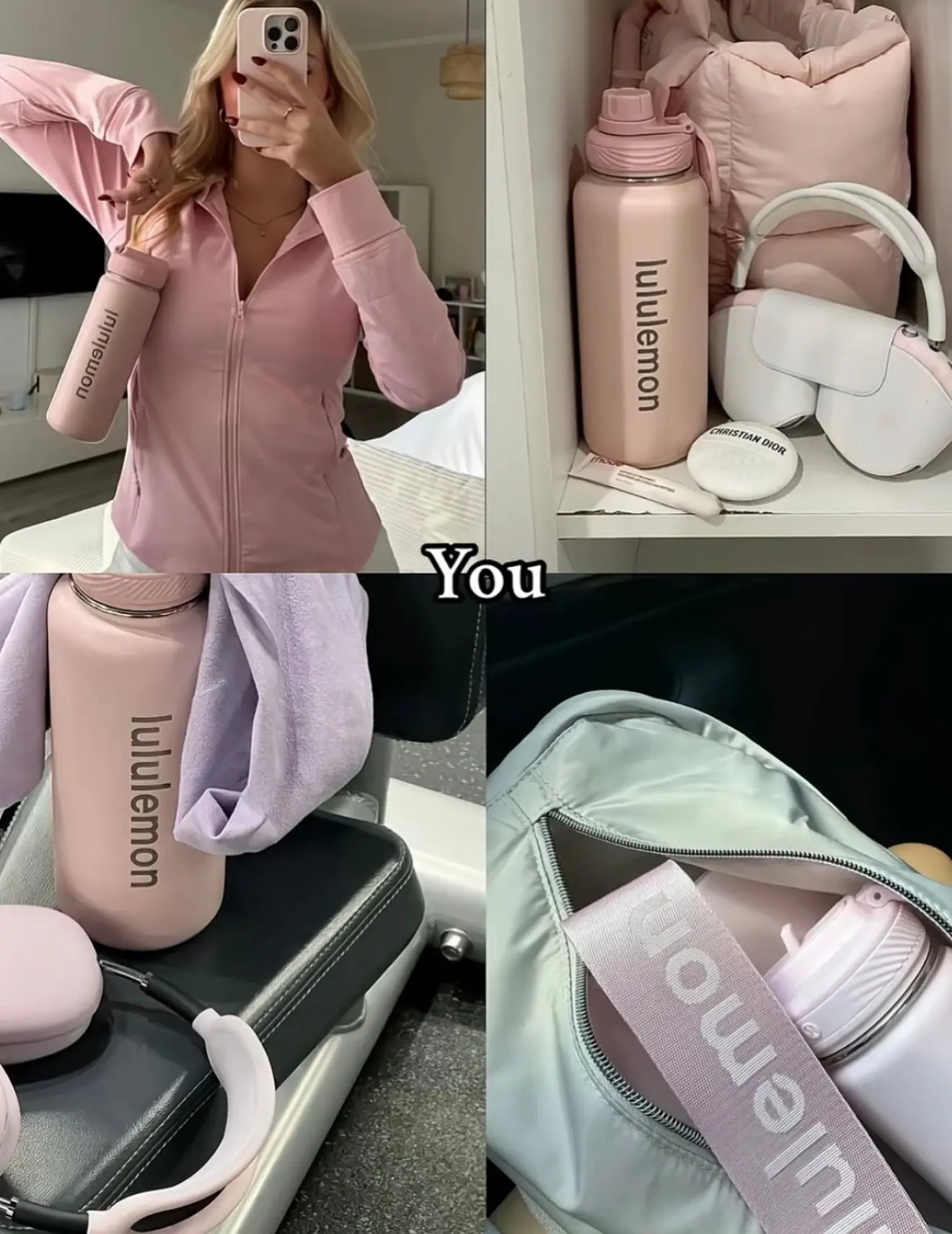 Та самая бутылка, которая точно нужна каждой🤭Lululemon 🌸