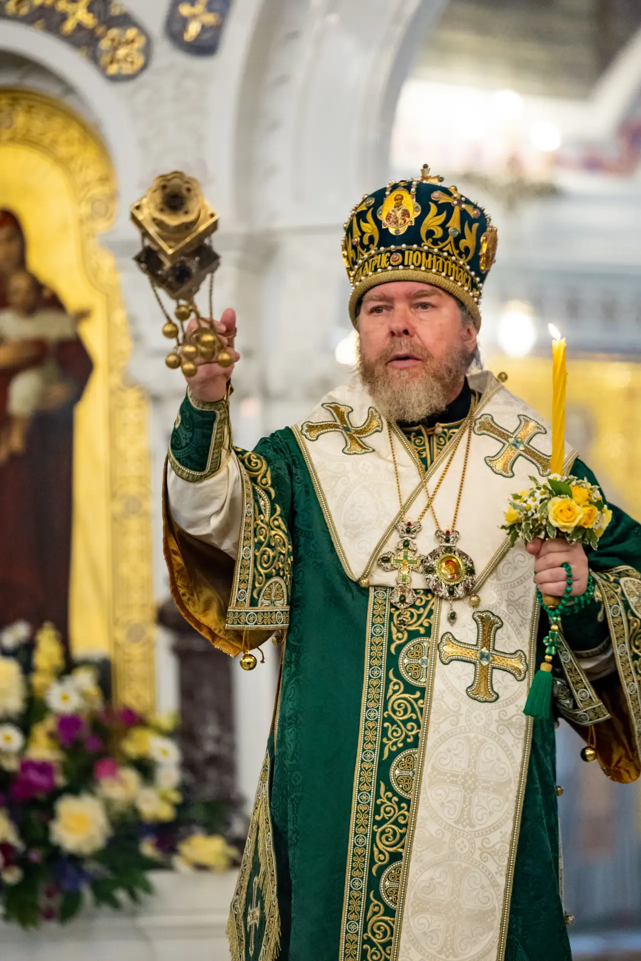 🙏 Митрополит Тихон совершил всенощное бдение в Свято-Владимирском Херсонесском монастыре

Вечером 3
