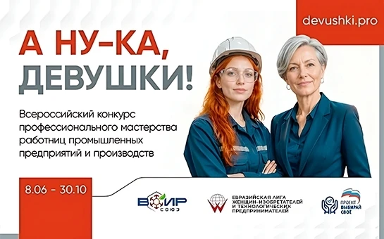 Конкурс «А ну-ка, девушки!»

 Прием заявок на участие в конкурсе женского профессионального мастерст